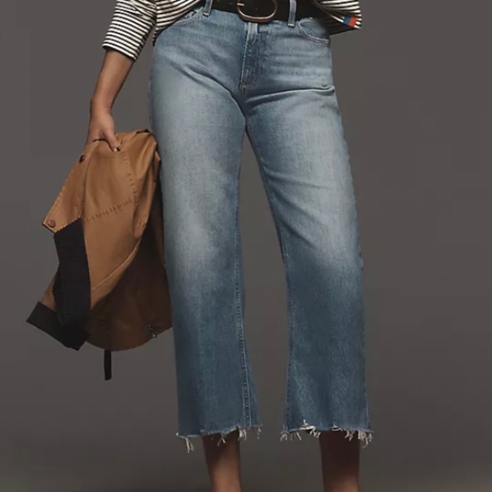 Brand New Paige Leenah Cropped Denim